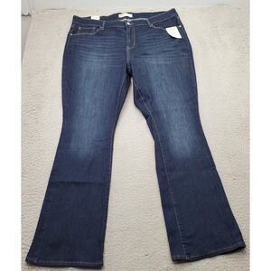 Levi's Bootcut Jeans Women's‎ 35x32 Blue Denim Mid Rise Single Stitch 5-Pockets
